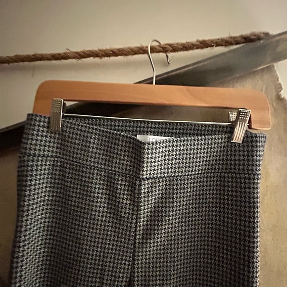 New Loft Dressy Leggings Skinny Pants Houndstooth SZ Medium TALL - Picture 4 of 6